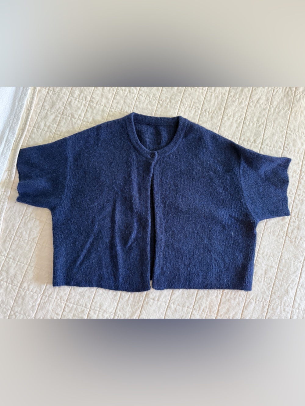 daily drills one button sweater